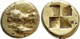 MYSIA. Kyzikos. EL Hemihekte (Circa 550-450 BC)