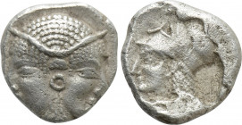 MYSIA. Lampsakos. Diobol (Circa 500-450 BC)