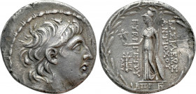 SELEUKID KINGDOM. Antiochos VII Euergetes (Sidetes) (138-129 BC). Tetradrachm. Tyre. Dated SE 182 (131/0 BC)