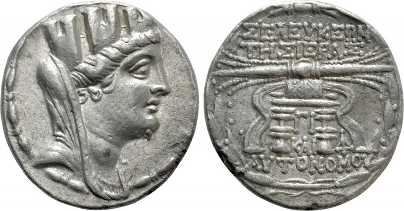 SELEUKIS & PIERIA. Seleukeia Pieria. Tetradrachm (105/4-83/2 BC). Dated CY 13 (9...