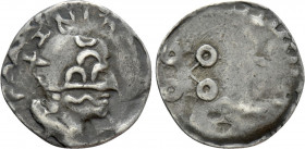 INDIA. Post-Mauryan (Deccan). Satavahanas (Andhras). Gautamiputra Satakarni (Circa AD 53-78). Overstruck on a drachm of Nahapana