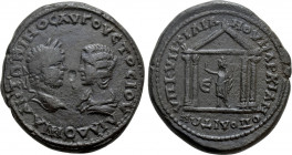 MOESIA INFERIOR. Marcianopolis. Caracalla with Julia Domna (198-217). Ae Pentassarion. Quintilianus, magistrate