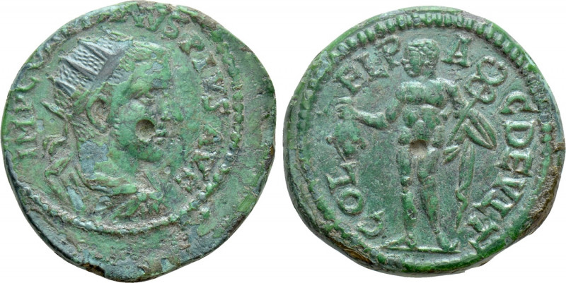 THRACE. Deultum. Gordian III (238-244). Ae. 

Obv: IMP C GORDIANVS PIVS AVG. ...