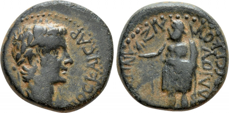 PHRYGIA. Aezanis. Caligula (37-41). Ae. Lollios Klassikos, magistrate. 

Obv: ...