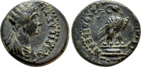 PHRYGIA. Laodicea ad Lycum. Agrippina II (Augusta, 50-59). Ae. Gaios Postomos, magistrate