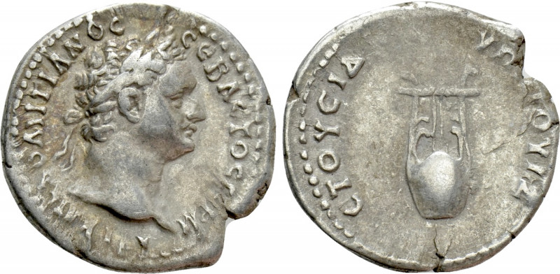 LYCIAN LEAGUE. Domitian (81-96). Drachm. RY 14 (AD 95). 

Obv: AVT KAIC ΔOMITI...