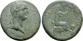 CILICIA. Flaviopolis. Domitian (81-96). Ae Assarion. Dated CY 17 (89/90)
