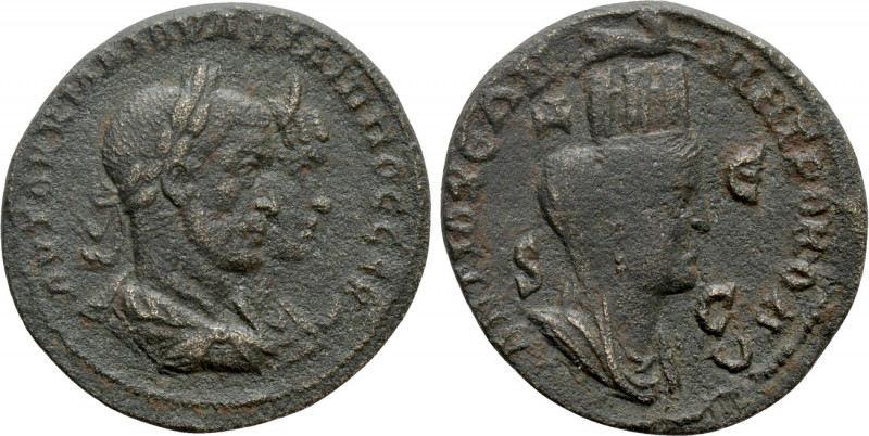 SELEUCIS & PIERIA. Antioch. Philip I 'the Arab', with Otacilia Severa (244-249)....