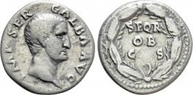 GALBA (68-69). Denarius. Rome