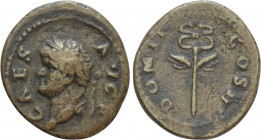 DOMITIAN (Caesar, 69-81). Quadrans. Rome, for circulation in the East