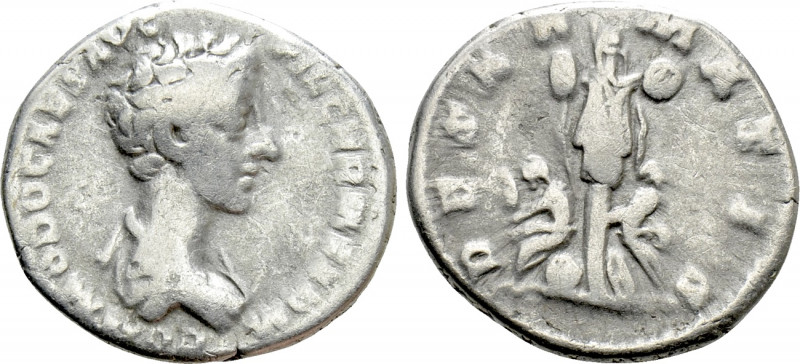 COMMODUS (Caesar, 166-177). Denarius. Rome. 

Obv: COMMODO CAES AVG FIL GERM S...