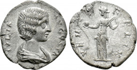 JULIA DOMNA (Augusta, 193-217). Denarius. Alexandria