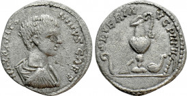 CARACALLA (Caesar, 195-197). Denarius. Contemporary imitation