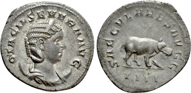 OTACILIA SEVERA (Augusta, 244-249). Antoninianus. Rome. Saecular Games/1000th An...