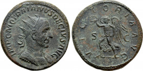 TRAJANUS DECIUS (249-251). Double Sestertius. Rome