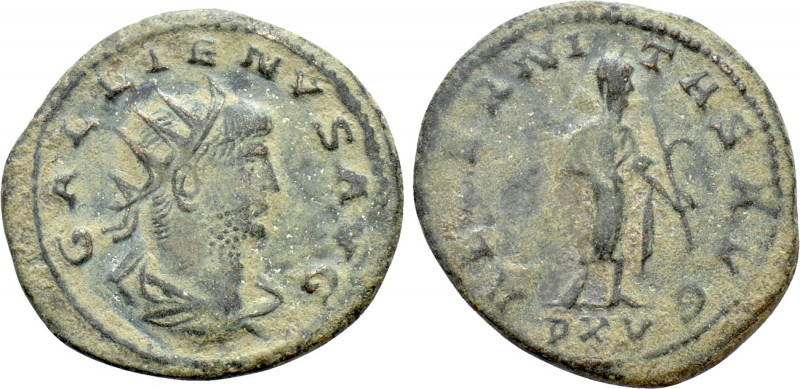 GALLIENUS (253-268). Antoninianus. Antioch. 

Obv: GALLIENVS AVG. 
Radiate, d...