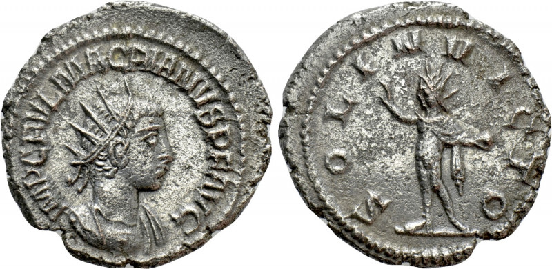 MACRIANUS (Usurper, 260-261). Antoninianus. Samosata. 

Obv: IMP C FVL MACRIAN...