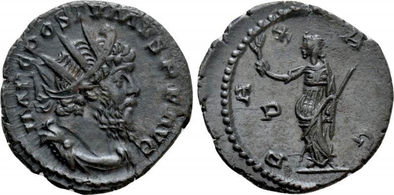 POSTUMUS (260-269). Antoninianus. Treveri. 

Obv: IMP C POSTVMVS P F AVG. 
Ra...