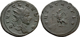 CLAUDIUS II GOTHICUS (268-270). Antoninianus. Cyzicus