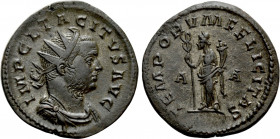 TACITUS (275-276). Antoninianus. Lugdunum