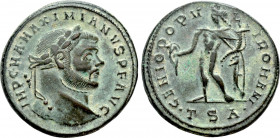 MAXIMIANUS HERCULIUS (286-305). Thessalonica. Follis