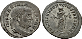 MAXIMIANUS HERCULIUS (286-305). Follis. Carthage