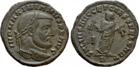 GALERIUS MAXIMIANUS (Caesar, 293-305). Follis. Carthage