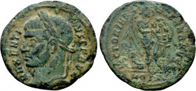 MAXENTIUS (307-312). Half Follis. Ostia