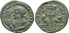 LICINIUS II (Caesar, 317-324). Follis. Siscia