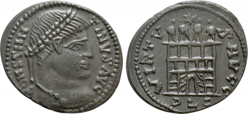 CONSTANTINE I 'THE GREAT' (307/10-337). Follis. Contemporary imitation of Lugdun...