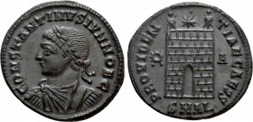 CONSTANTINE II (Caesar, 316-337). Follis. Alexandria