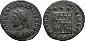 CONSTANTIUS II (Caesar, 324-337). Follis. Nicomedia