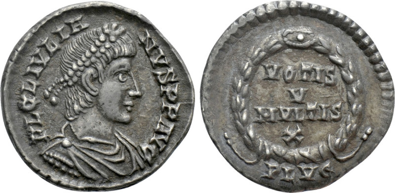 JULIAN II APOSTATA (361-363). Siliqua. Lugdunum. 

Obv: FL CL IVLIANVS P P AVG...