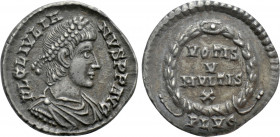 JULIAN II APOSTATA (361-363). Siliqua. Lugdunum