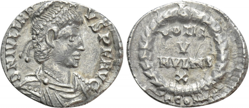 JULIAN II APOSTATA (361-363). SIliqua. Arelate. 

Obv: D N IVLIANVS P F AVG. ...