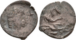 CEYLON (SRI LANKA). Ae (Circa 4th century AD). Imitation of a Roman FEL TEMP REPARATIO issue