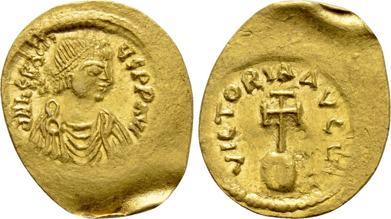 HERACLIUS (610-641). GOLD Semissis. Constantinople. 

Obv: δ N ҺЄRACLIЧS P P A...