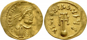 CONSTANTINE IV POGONATUS (668-685). GOLD Semissis. Constantinople