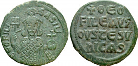THEOPHILUS (829-842). Follis. Constantinople