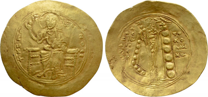 ALEXIUS I COMNENUS (1081-1118). GOLD Hyperpyron. Constantinople. 

Obv: + KЄ R...