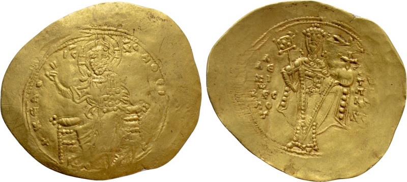 ALEXIUS I COMNENUS (1081-1118). GOLD Hyperpyron. Thessalonica. 

Obv: + KЄ ROH...