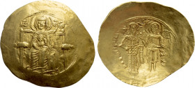 ISAAC II ANGELUS (First reign, 1185-1195). GOLD Hyperpyron. Constantinople
