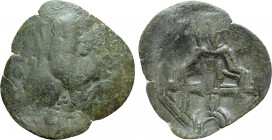ANDRONICUS II. 1282-1328. Æ Trachy (23mm, 1.11 gm). Thessalonica mint