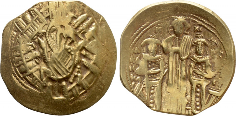 ANDRONICUS II with MICHAEL IX (1295-1320). GOLD Hyperpyron. Constantinople. 

...