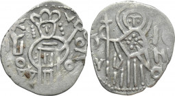 GEORGIA. AR Asper (Late 13th-15th centuries). Imitating John II of Trebizond (1280-1297)