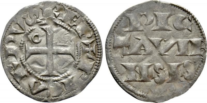 ANGLO-GALLIC. Richard I (1189-1199). Denier. Poitou. 

Obv: + RICARDVS REX. 
...