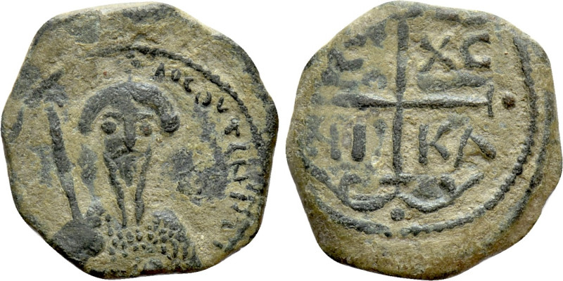 CRUSADERS. Antioch. Tancred (Regent, 1101-1103 & 1104-1112). Follis. 

Obv: Fa...