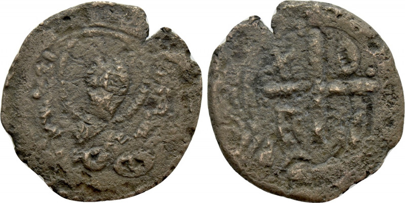 CRUSADERS. Edessa. Baldwin II (First reign, 1098-1104). Follis. 

Obv: Facing ...