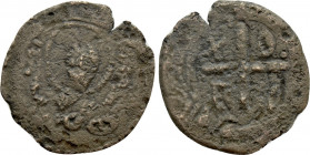 CRUSADERS. Edessa. Baldwin II (First reign, 1098-1104). Follis