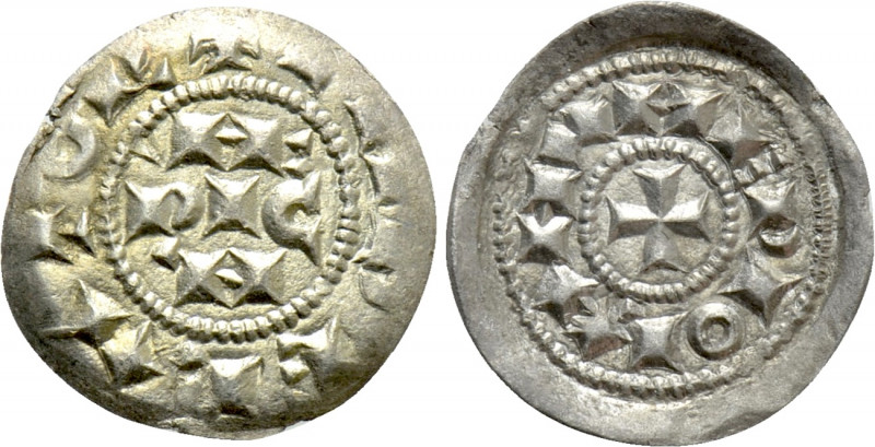 ITALY. Milano. Time of Enrico III to Enrico V di Franconia (1039-1125). Denaro s...